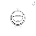 Jewelry wholesale G23 Titanium Clicker Ring – Smooth Seamless Hoop (16G), ASTM F-136