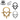 Jewelry wholesale G23 Titanium Tribal Clicker Ring – (16G) Hoop, ASTM F-136 Certified