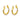 Jewelry wholesale 18K Gold Stainless Steel Pearl Möbius Stainless Steel Earrings
