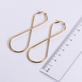 Jewelry wholesale Wholesale Stainless Steel Earrings with Figure of 8