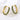 Jewelry wholesale Fashion Zirconia Temperament Stainless Steel Earrings