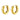 Jewelry wholesale Niche Fashion Simple Hundred Gold Color Circle Stainless Steel Earrings