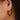 Jewelry wholesale Retro High Quality Jewelry Resin Heart Shape Clip Hoop Earrings