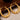 Jewelry wholesale Vintage Retro Jewelry Flat Twist Heart Pattern Waterproof Hoop Earrings