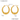 Jewelry wholesale Vintage Retro Jewelry Flat Twist Heart Pattern Waterproof Hoop Earrings