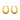 Jewelry wholesale Vintage Style Stainless Steel Textured Bamboo U-Shaped Snap Earrings