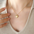 Jewelry wholesale Trendy Heart Pendant Bracelet Beads Ball Chain Necklace Jewelry Sets