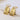Jewelry wholesale Square Floral Stainless Steel Necklace Earrings Set