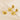 Jewelry wholesale Stereo Star Stainless Steel Necklace and Earrings Set