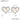 Jewelry wholesale Dainty Fashion Shell Heart Pendant Necklace Studs Earrings Jewelry Set