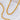 Jewelry wholesale Hot Sale Copper Hearts Link Chains Necklace Bracelet Jewelry Set
