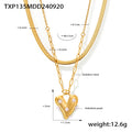 Jewelry wholesale Fashion Pearls Heart Studs Earrings Bracelet Necklace Ring Jewelry Set