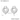 Jewelry wholesale New Zircon Water Drop Pendant Dangle Earrings Leather Chain Necklaces