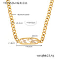 Jewelry wholesale Luxury Hollow Geometric Zircon Heart Moon Star Lighting Jewelry Set