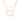 Jewelry wholesale Trendy Fine Jewelry Double Layer Hollow Out Heart Pendant Necklaces
