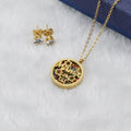 Jewelry wholesale 18K Gold Mama Alphabet Pendant Necklace