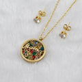 Jewelry wholesale 18K Gold Mama Alphabet Pendant Necklace