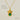 Jewelry wholesale 18k Gold Plated Cherub Zirconia Stainless Steel Necklace