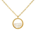 Jewelry wholesale 18K Stainless Steel Zirconia Openwork Necklace
