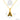 Jewelry wholesale 18k Gold Monogrammed Textured Pendant Necklace