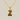 Jewelry wholesale 18k Gold Monogrammed Textured Pendant Necklace