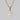 Jewelry wholesale 18K Gold Shell Stainless Steel 26 Capital Letter Pendant Necklace