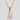 Jewelry wholesale 18K Gold Shell Stainless Steel 26 Capital Letter Pendant Necklace