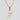 Jewelry wholesale 18K Gold Shell Stainless Steel 26 Capital Letter Pendant Necklace