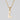 Jewelry wholesale 18K Gold Shell Stainless Steel 26 Capital Letter Pendant Necklace