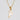 Jewelry wholesale 18K Gold Shell Stainless Steel 26 Capital Letter Pendant Necklace