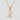 Jewelry wholesale 18K Gold Shell Stainless Steel 26 Capital Letter Pendant Necklace