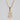 Jewelry wholesale 18K Gold Shell Stainless Steel 26 Capital Letter Pendant Necklace
