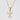 Jewelry wholesale 18K Gold Shell Stainless Steel 26 Capital Letter Pendant Necklace