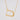 Jewelry wholesale 18K Gold Stainless Steel 26 Alphabet Pendant Necklace