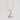 Jewelry wholesale 18K Gold Stainless Steel 26 Alphabet Pendant Necklace