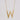 Jewelry wholesale 18K Gold Stainless Steel 26 Alphabet Pendant Necklace