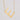 Jewelry wholesale 18K Gold Stainless Steel 26 Alphabet Pendant Necklace