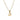 Jewelry wholesale 18K Gold Stainless Steel Mini Alphabet Pendant Necklace