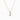 Jewelry wholesale 18K Gold Stainless Steel Mini Alphabet Pendant Necklace