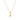 Jewelry wholesale 18K Gold Stainless Steel Mini Alphabet Pendant Necklace