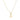Jewelry wholesale 18K Gold Stainless Steel Mini Alphabet Pendant Necklace