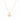 Jewelry wholesale 18K Gold Stainless Steel Mini Alphabet Pendant Necklace