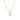 Jewelry wholesale 18K Gold Stainless Steel Mini Alphabet Pendant Necklace