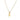 Jewelry wholesale 18K Gold Stainless Steel Mini Alphabet Pendant Necklace
