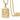 Jewelry wholesale 18K Stainless Steel HIPHOP Letter Pendant Necklace