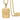 Jewelry wholesale 18K Stainless Steel HIPHOP Letter Pendant Necklace