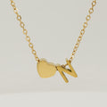 Jewelry wholesale 26 English Love Letters Pendant 18K Stainless Steel Necklace