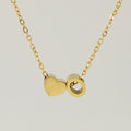 Jewelry wholesale 26 English Love Letters Pendant 18K Stainless Steel Necklace