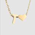 Jewelry wholesale 26 English Love Letters Pendant 18K Stainless Steel Necklace
