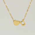 Jewelry wholesale 26 English Love Letters Pendant 18K Stainless Steel Necklace